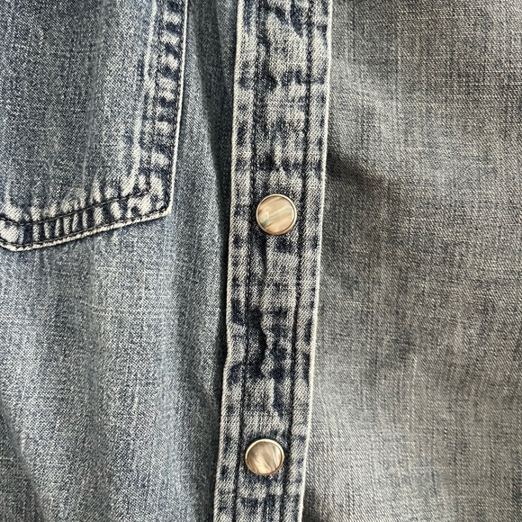 JCREW Denim Button-Up Shirt - Picture 2 of 5